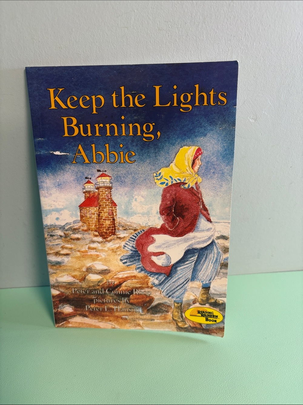 Keep the Lights Burning Abbie, Peter & Connie Roop, Kids Book, Reading Age 7+